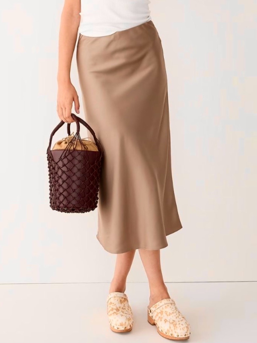 J. Crew Gwyneth slip skirt